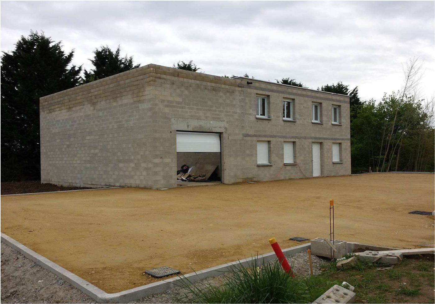 Construction d'un entrepôt à Cesson