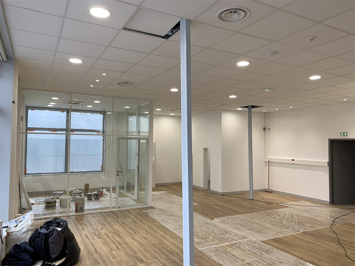 Aménagement intérieur La Poste à Corbeil-Essonnes