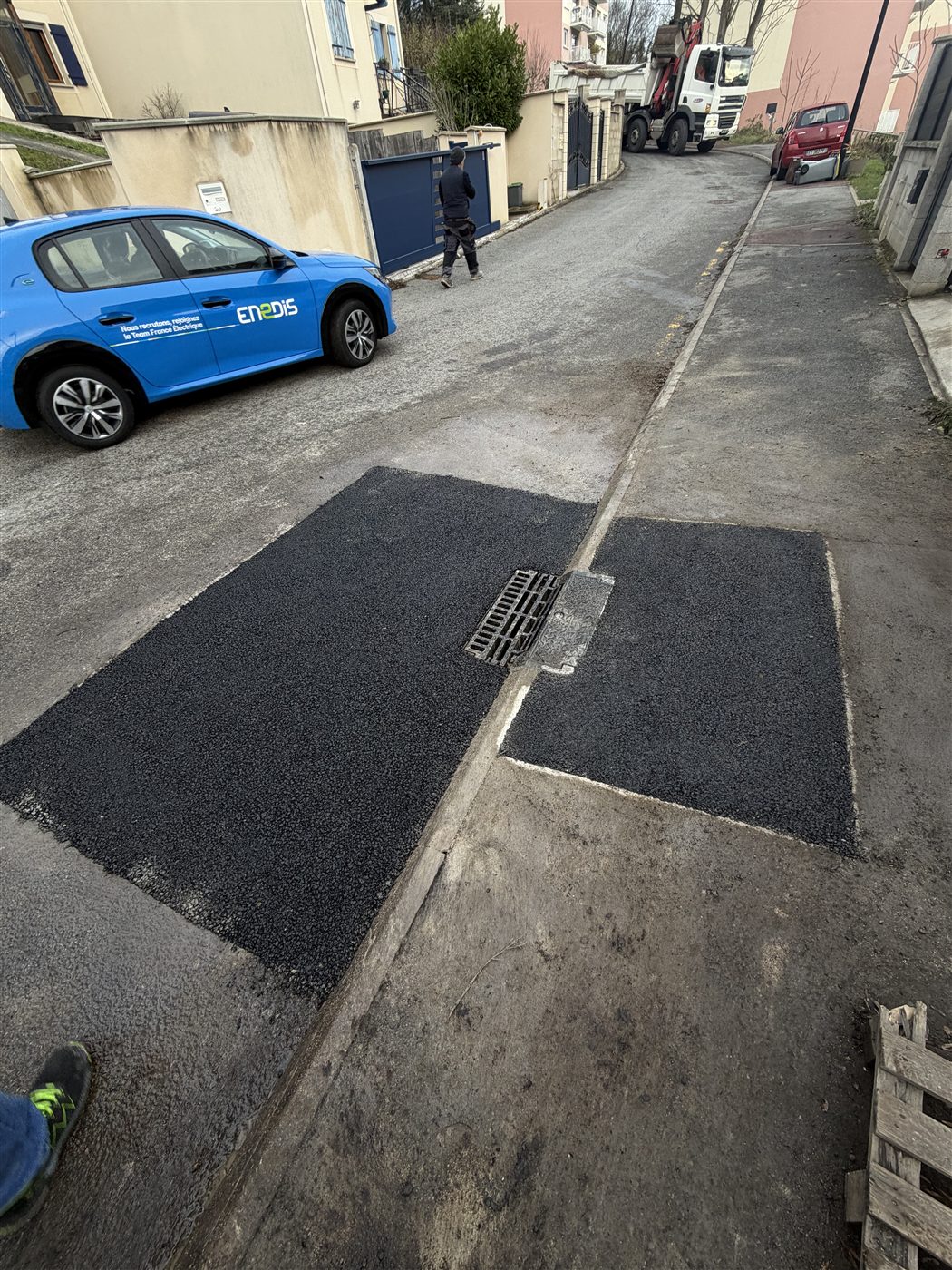 Enrobé terminé à Saint-Germain-lès-Corbeil